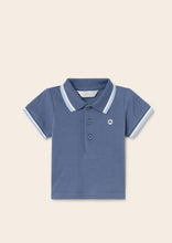 Load image into Gallery viewer, baby boy tip collar polo
