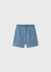 boys knit denim shorts