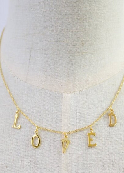loved necklace
