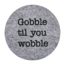 Load image into Gallery viewer, thanksgiving felt coaster
