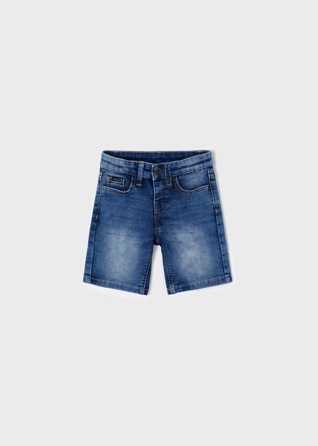 boys medium blue denim shorts