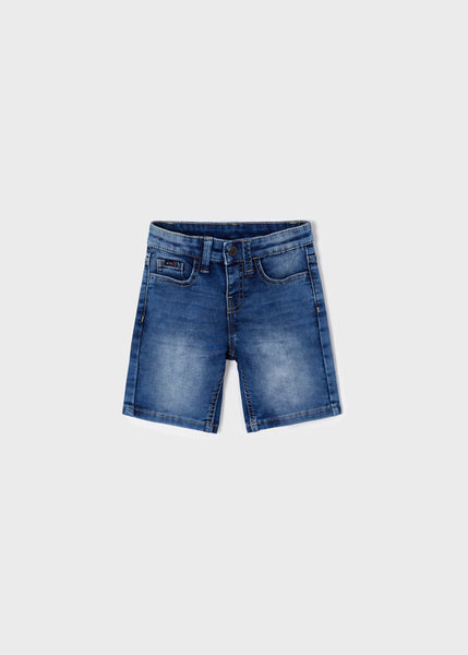 boys medium blue denim shorts