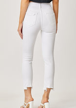 Load image into Gallery viewer, hem detail straight jeans 652
