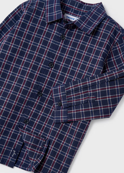 boys check shirt f22