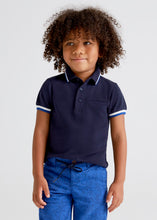 Load image into Gallery viewer, boys contrast collar polo
