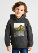 Load image into Gallery viewer, boys mountains pull over hoodie
