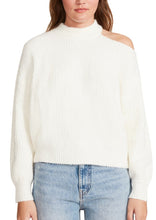Load image into Gallery viewer, cut shoulder sweater
