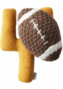 baby sports knit rattle