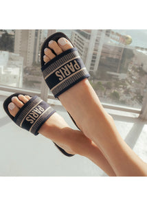 paris slide sandal