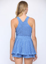 Load image into Gallery viewer, lace twist neck romper
