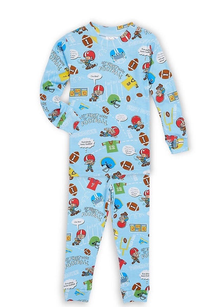 Toddler pj set & book - 1st football