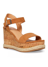 Load image into Gallery viewer, cork wedge sandal
