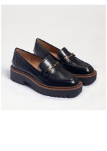 Load image into Gallery viewer, leather lug sole loafer
