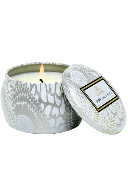 mini tin candle sparkling cuvee