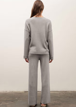 Load image into Gallery viewer, 2 piece rib knit loungewear set
