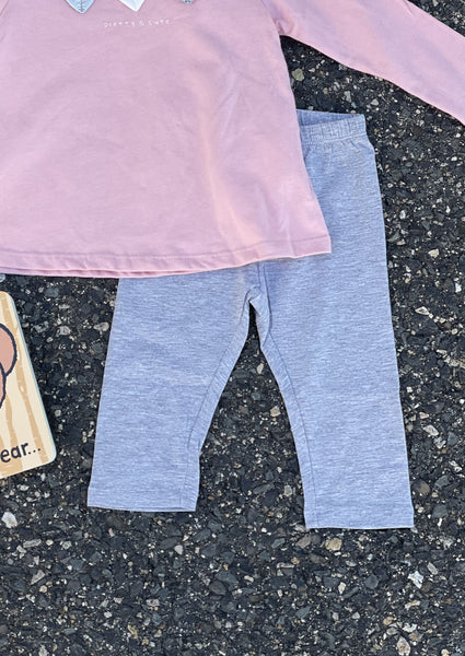 girls basic jersey legging