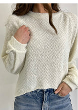 Load image into Gallery viewer, slouchy chenille hi lo top
