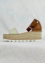 Load image into Gallery viewer, espadrille wedge sandal
