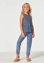 Load image into Gallery viewer, girls lounge pant - daisies
