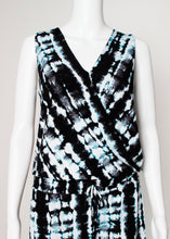 Load image into Gallery viewer, print surplice tank-tie dye
