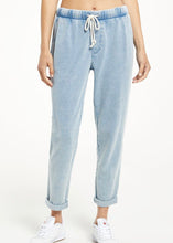 Load image into Gallery viewer, knit denim jogger
