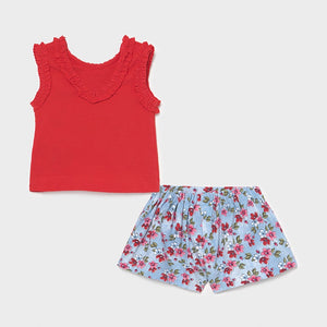 baby floral tee & short set