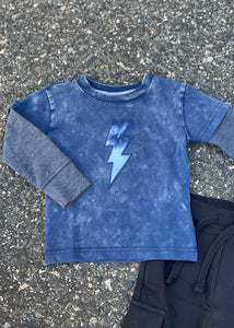boys patch thermal tee - bolt