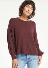 Load image into Gallery viewer, womens marled cozy long sleeve top
