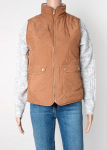cozy reversible quilt vest
