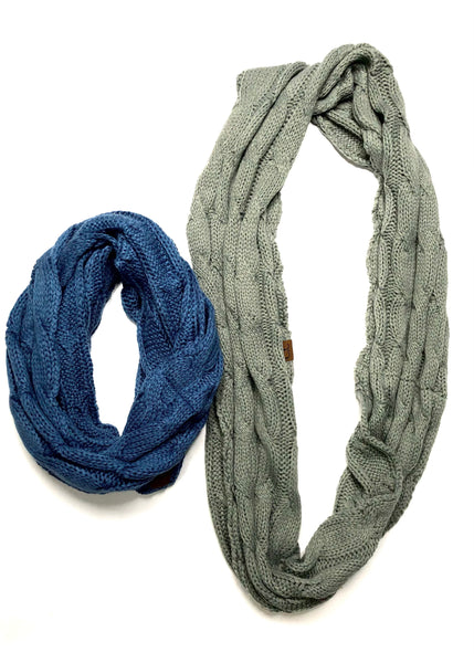 cable infinity scarf