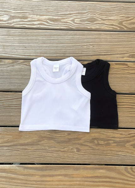 girls rib seamless tank