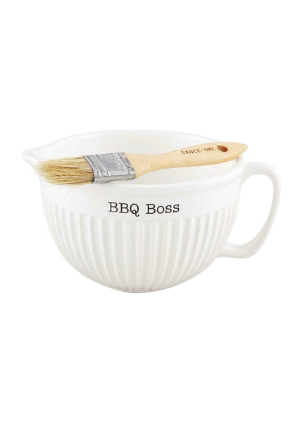 barbeque sauce pitcher set