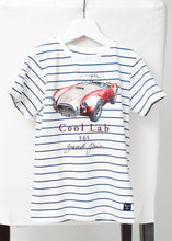 Load image into Gallery viewer, stripe short sleeve car tee-boys

