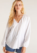 Load image into Gallery viewer, long sleeve jersey peasant top
