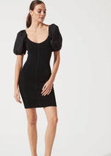 Load image into Gallery viewer, puff sleeve bodycon dress
