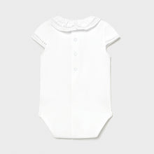 Load image into Gallery viewer, baby ruffle neck onesie

