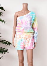 Load image into Gallery viewer, tie dye french terry short
