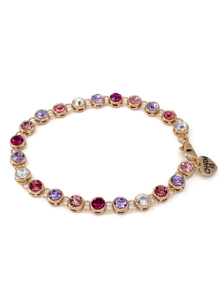 pink rhinestone bracelet
