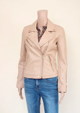 Load image into Gallery viewer, faux leather moto jacket
