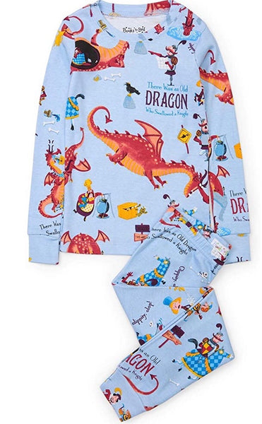 boys pj & book-dragon swallow