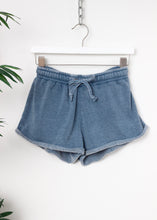 Load image into Gallery viewer, cuff fleece burnout shorts
