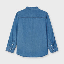 Load image into Gallery viewer, boys long sleeve denim shirt
