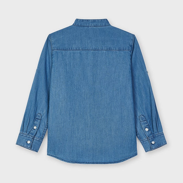 boys long sleeve denim shirt