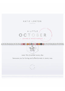 birthstone bracelet - oct