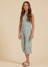 Load image into Gallery viewer, girls tank jumpsuit + sash
