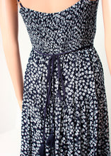 Load image into Gallery viewer, floral midi tier strap dress
