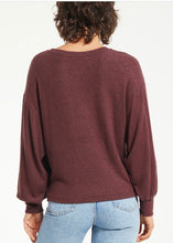 Load image into Gallery viewer, marled cozy long sleeve top
