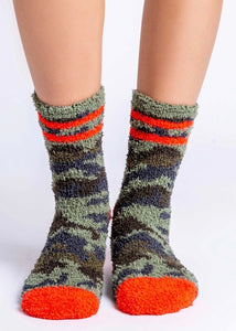 cozy socks - camo