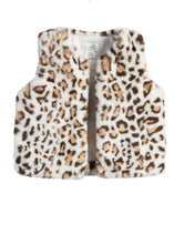 Load image into Gallery viewer, girls leo fur vest
