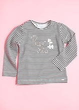 Load image into Gallery viewer, girls stripe tee
